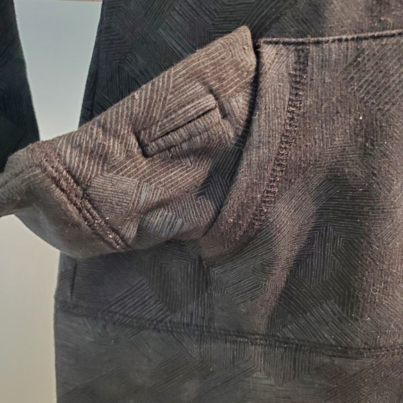 Medium, Grey's Pattern, Long Sleeve Hoodie with Thumb Holes, Lightweight, Comfy - Picture 4 of 14